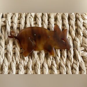 AMBER 🧡🐷Piggy Brooch